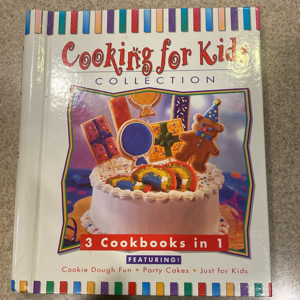 Like new cooking for kids cookbook.